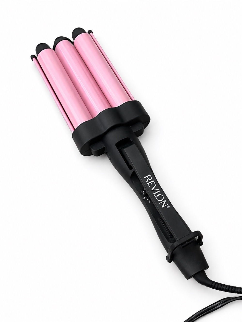 Revlon Pink Triple Barrel Waver